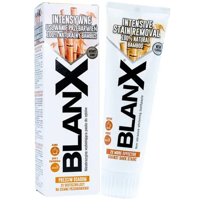 Zdjęcie produktu dla Pasta do zbw wybielajca BLANX Przeciw Osadom 75ml
