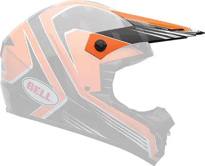 Produktbild von Bell Moto Visera Sx-1 Visier Orange,Schwarz Orange,Schwarz One Size