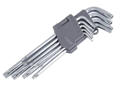 Obrázok produktu pre Sada torxových klíčov 180 mm, T10- T50, 9 kusov