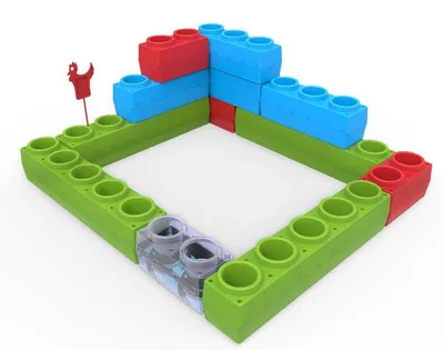 Immagine prodotto di Kit vaso da fiori G-blox - 6 parti