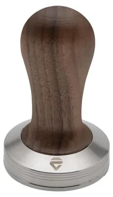 Produktbild von Lelit PLA481N Tamper 58 mm mit einem Griff aus Walnussholz