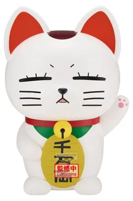 Produktbild von Banpresto Dandadan Turbo Granny als Winkekatze Figur 20 cm