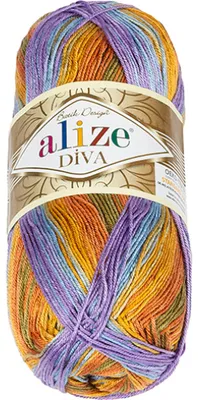 Produktbild von ALIZE Diva Batik 7794