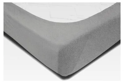 Produktbild von Winter Spannbettlaken aus Fleece, Größe: 180x200 cm - 200x200 cm, Farbe: Silber