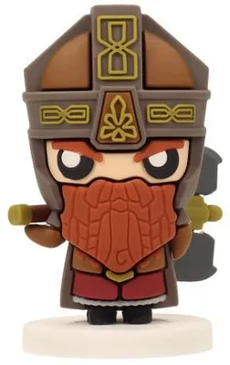Imagen del producto de Mini Figura Gimli El Señor de los Anillos Pokis 6 cms