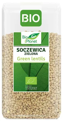 SOCZEWICA ZIELONA BIO 500 g - BIO PLANET