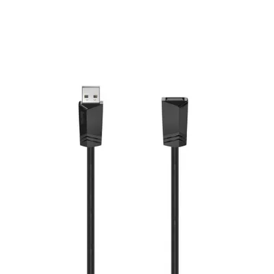 Obrázok produktu pre Predlovac kbel HAMA, USB-A samica - USB-A samec, 3 m, 480 Mbit/s, ierny