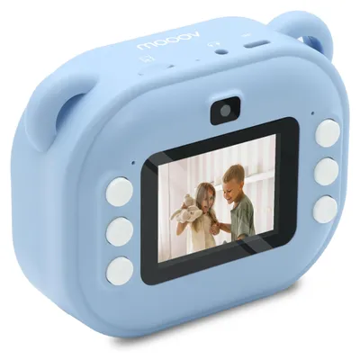 Productafbeelding van MOOOV 477522 Instantcamera en kindercamera voor meisjes en jongens, blauw