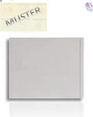 Produktbild von Infotafel +prof. Hygieneplan für Deinfektionssäule, verschiedene Farben : Farbe - Weiß Farbe: Weiß