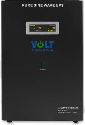 Immagine prodotto di Uninterruptible Power Supply SINUS UPS 800 + 55Ah (500/800W)