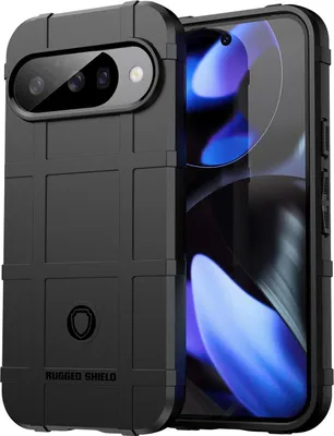 Produktbild von Mobigear Rugged Shield  Google Pixel 10 Hülle Flexibles TPU Backcover Stoßfest - Schwarz