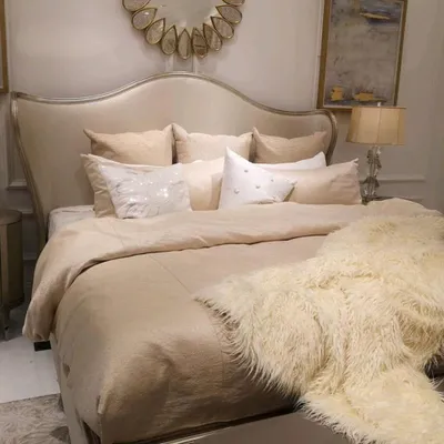 Produktbild von Designer Polsterbett Bett Betten Textilbett Doppelbett Ehebett Designerbett NEU