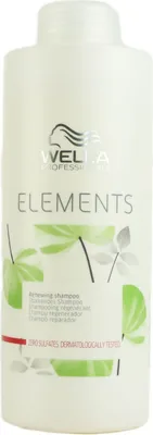 Produktbild von Wella Professionals Elements Renewing, 1000 ml, Shampoo, Professionell, Frauen, Gefärbtes Haar, beschädigtes Haar, Behandeltes Haar, Feuchtigkeitsspendend, Ernährung, Glanz, Glättend