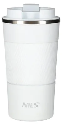 Imagen del producto de Taza térmica blanca - aislada, capacidad de 9 onzas
