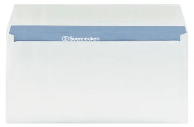 Produktbild von Soennecken Briefhülle Premium 1315 DIN lang oF hk weiß 25 St./Pack.