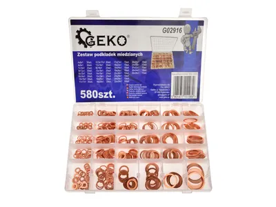 Obrázek produktu pro GEKO Měděná podložka, sada 580ks G02916