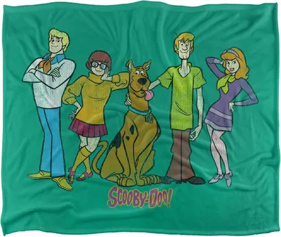 Obrázek produktu pro Scooby Doo - deka Bande, hedvábná, superměkká TV24942 (jedna velikost) (vícebarevná)