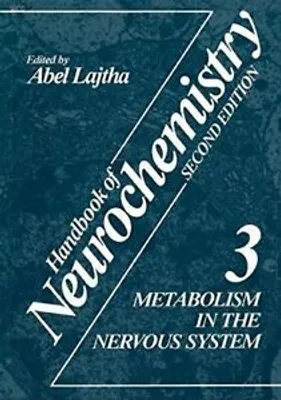 Produktbild von Metabolism in the Nervous System