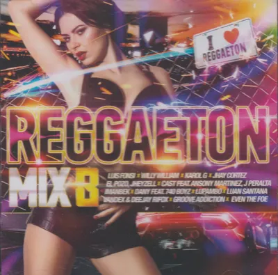 Obrázok produktu pre REGGAETON MIX 8 – Rôzni interpreti [CD]