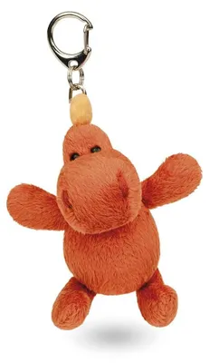 Produktbild von Trudi Schlüsselanhänger mit orangefarbenem Drachen, 13 cm