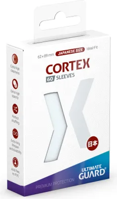 Produktbild von Ultimate Guard Cortex Sleeves Japanische Größe Transparent (60)
