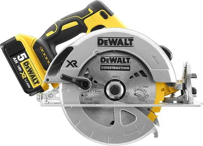 Obrázek produktu pro DeWALT DCS570P2-QW, Kov, Plast, Dřevo, Stříbrná, Žlutá, Hliník, 18,4 cm, 5500 ot/min, 1,6 cm