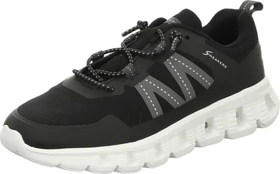 Produktbild von Sneakers Damen-Sneaker Schwarz-Weiß, Farbe:schwarz, EU Größe:38