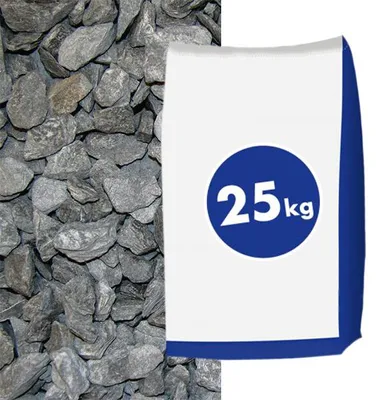 Zdjęcie produktu dla Kruszony łupek Canadian Slate, czarny – 10–20 mm, 25 kg / worek