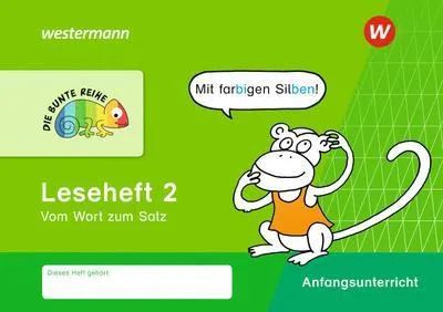 Immagine prodotto di DIE BUNTE REIHE - Deutsch. Leseheft 2 - Silbenausgabe