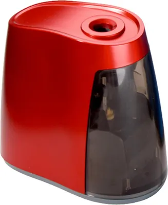 Produktbild von Dahle Bleistiftspitzmaschine 240 Batterie rot, elektrisch, für 8 mm Stifte