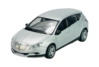 Produktbild von Welly Lancia Delta Silber 1:43 Die Cast Metall Modell Neu im Kasten 44008