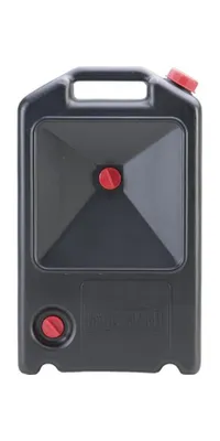 Produktbild von Ölwechselkanister 8l schwarz HDPE L300xB130xH500mm HÜNERSDORFF