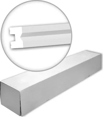 Obrázek produktu pro Profhome 651814-box Nástěnné lišty 1 box SET s 21 vlysovými lištami | 42 m