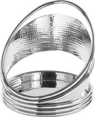 Produktbild von Fink EZ-COLETTE, Windlicht, vernickelt, silberfarben, L. 17.5 cm, B. 17.5 cm, H. 17 cm, D. 17.5 cm 159592