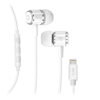 Produktbild von SBS Studio Mix 100 In-Ear Lightning MFi weiß