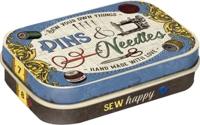 Produktbild von Nostalgic-Art - Pillendose - Home & Country - Pins & Needles