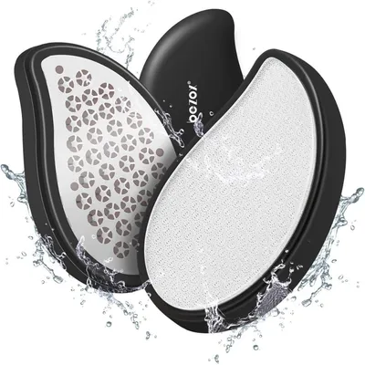 Produktbild von 3in1 Nano Glas Hornhautentferner Edelstahl Hornhautfeile Füsse Hornhautraspel
