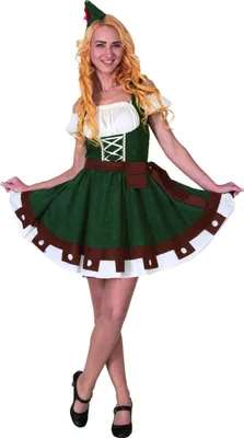 Produktbild von Robin Hood Kostüm Waldfrau Askja für Damen, Größe:L