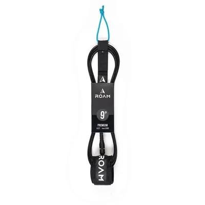 Produktbild von ROAM Surfboard Leash Premium 9.0 Schwarz