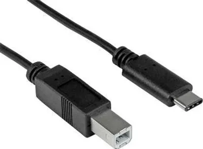 Immagine prodotto di Hamlet Cavo adattatore da USB 3.1 Type C a USB 2.0 Tipo B Maschio 1 metro
