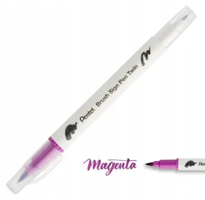 Produktbild von Pentel Kalligrafiest. BrushS.PenTwin d.rs