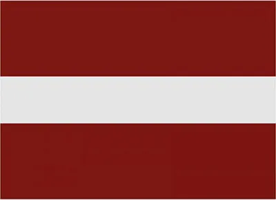 Produktbild von Printwear  | Fahne Lettland / 90 x 150 cm - Farbe: Latvia - Größe: 90 x 150 cm