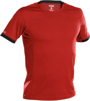 Obrázek produktu pro DASSY® Nexus tričko RED/BLACK velikost L délka: STANDARD
