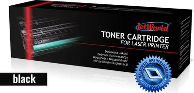 A black box for a toner cartridge with red and green accents.