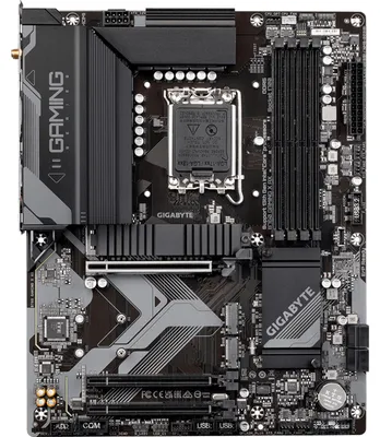 Zdjęcie produktu dla Gigabyte B760 GAMING X AX - Intel - LGA 1700 - Intel® Celeron® - Intel® Core i3 - Intel® Core i5 - Intel® Core i7 - Intel® Core i9,... - LGA 1700 - DDR5-SDRAM - 128 GB (B760 GAMING X AX)