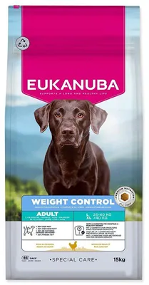 Productafbeelding van Eukanuba Special Care Adult Hondenvoer voor grote rassen, gewichtsbeheersing, 15 kg