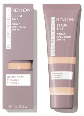 Obrázek produktu pro Revlon Illuminance Serum Tint, Tuba, Sérum, Univerzální pleť, Proti tmavým skvrnám, Prosvětlující, Hydratující, Béžová, Creamy Natural