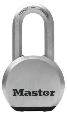 Produktbild von MASTER LOCK Hochleistungsvorhängeschloss [Schlüssel] [Massivem Stahl] [Außenbereich] M930EURDLH - Ideal für Lagerräume, Garagen etc.