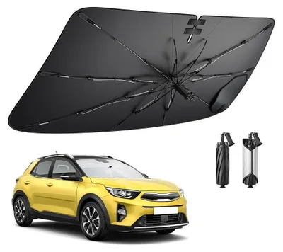 Zdjęcie produktu dla Osłona przeciwsłoneczna na przednią szybę do samochodu Kia Stonic, modele z 2018 do 2025 roku