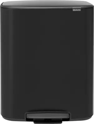 Produktbild von Brabantia Bo Treteimer 2 x 30 Liter Mattschwarz